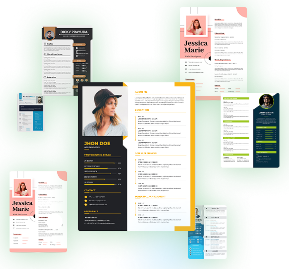 AI resume builder creating ATS-optimized resume template
